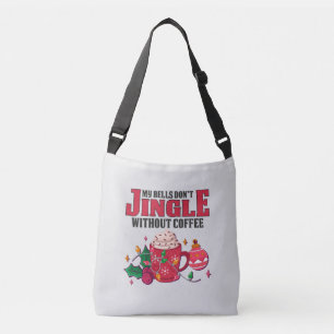 Bolso Cruzado Mis campanas no se mezclan sin café, Navidades