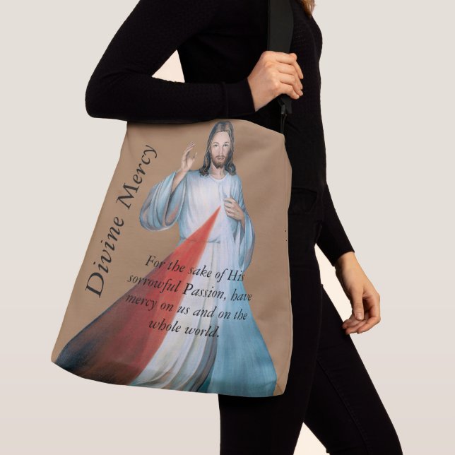 Bolso Cruzado misericordia divina (Detalle)