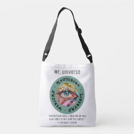 Bolso Cruzado Misterioso retro psicodélico universal Tira Pillo