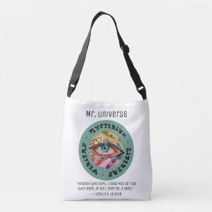 Bolso Cruzado Misterioso retro psicodélico universal Tira Pillo