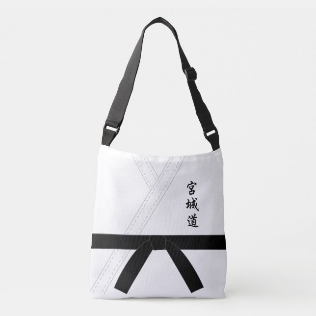 Bolso Cruzado Miyagi Do Karate (Anverso)
