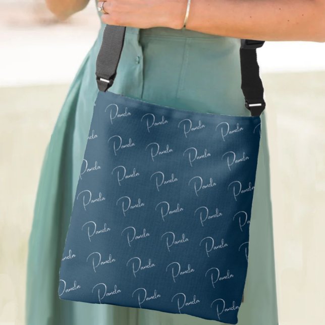 Bolso Cruzado Moda de nombre personalizado (Amazing cross bag personalized with your elegant name)