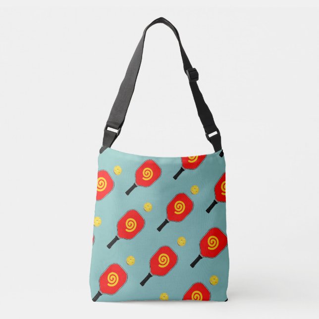 Bolso Cruzado Moda de Pickleball (Anverso)
