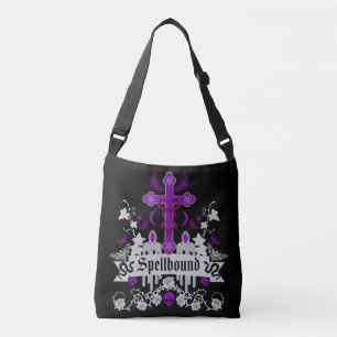 Bolso Cruzado Moda del Punk de gótico Post