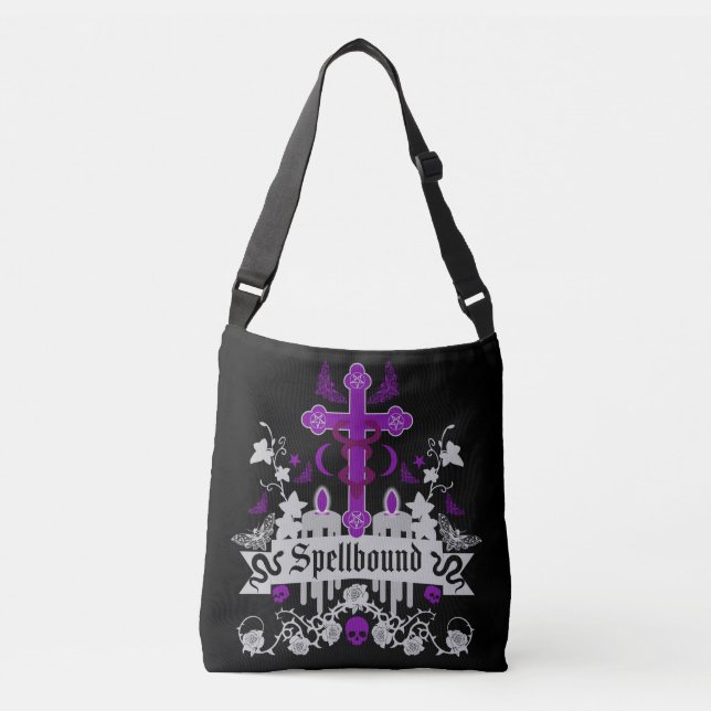 Bolso Cruzado Moda del Punk de gótico Post (Anverso)