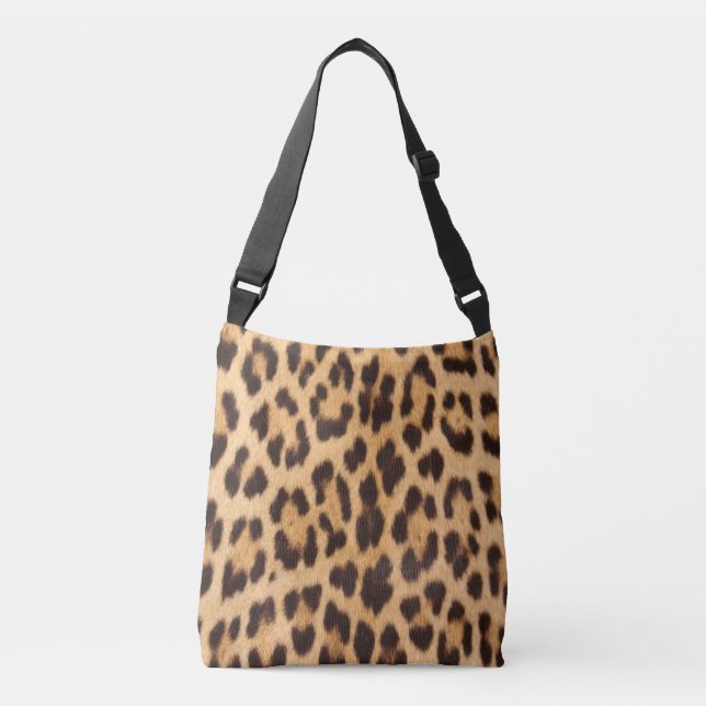 Bolso Cruzado moda giratoria salvaje safari moda leopardo impres (Anverso)