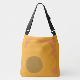 Bolso Cruzado Moda Resumen Flor Colorida