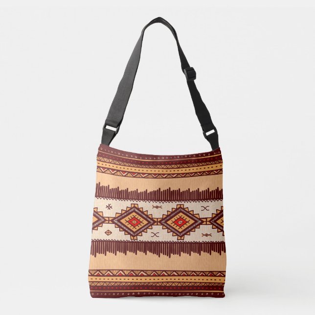 Bolso Cruzado Modelo africano 24 (Anverso)