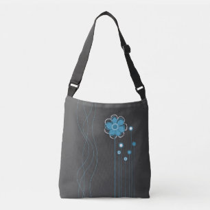 Bolso Cruzado Modelo moderno floral caprichoso