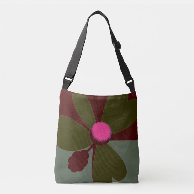 Bolso Cruzado Modern Botanical Tote (Anverso)