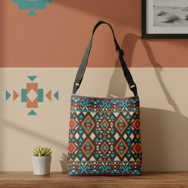 Bolso Cruzado Modern Geometric Southwest Style  (Subido por el creador)