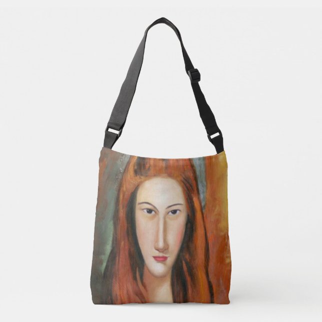 Bolso Cruzado Modigliani - Retrato de Jeanne Hebuterne (Anverso)