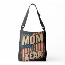 MOM OF THE YEAR TOTE BAG