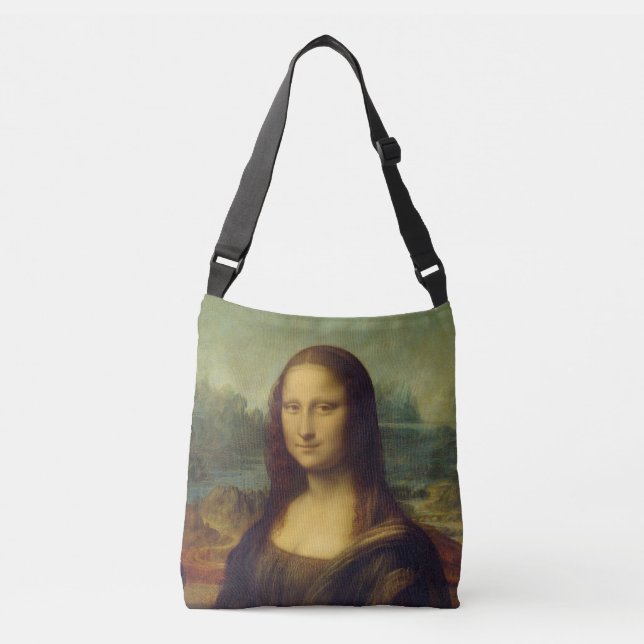 Bolso Cruzado Mona Lisa By Leonardo Da Vinci (Anverso)