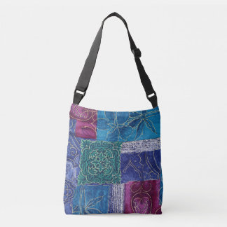 Bolso Cruzado Monedero del remiendo