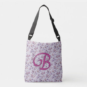 Bolso Cruzado Monograma B de lujo floral