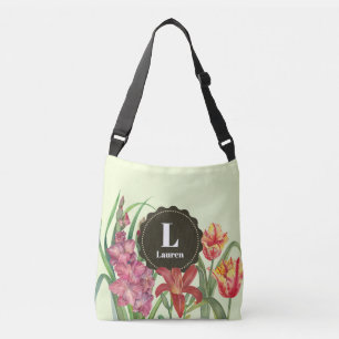 Bolso Cruzado Monograma Color cálido Floral Primavera Floral Blo