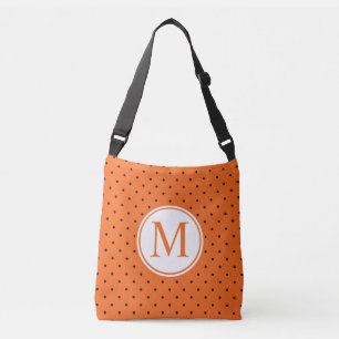 Bolso Cruzado Monograma de Halloween inspirado en calabaza Bol