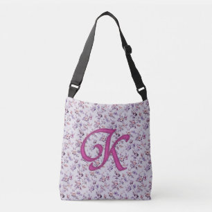Bolso Cruzado Monograma de lujo floral K