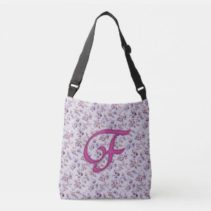 Bolso Cruzado Monograma F de lujo floral