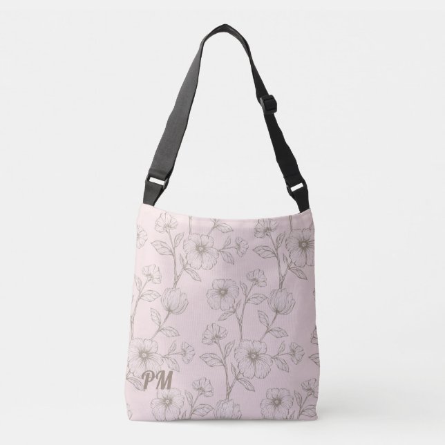 Bolso Cruzado Monograma personalizada  (Anverso)