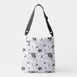 Bolso Cruzado Monograma personalizado floral