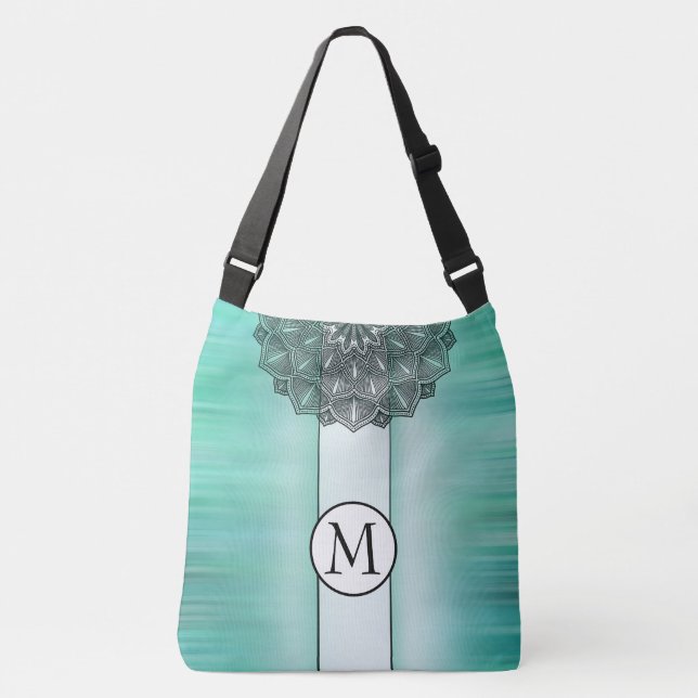Bolso Cruzado Monogramado Mandala (Anverso)