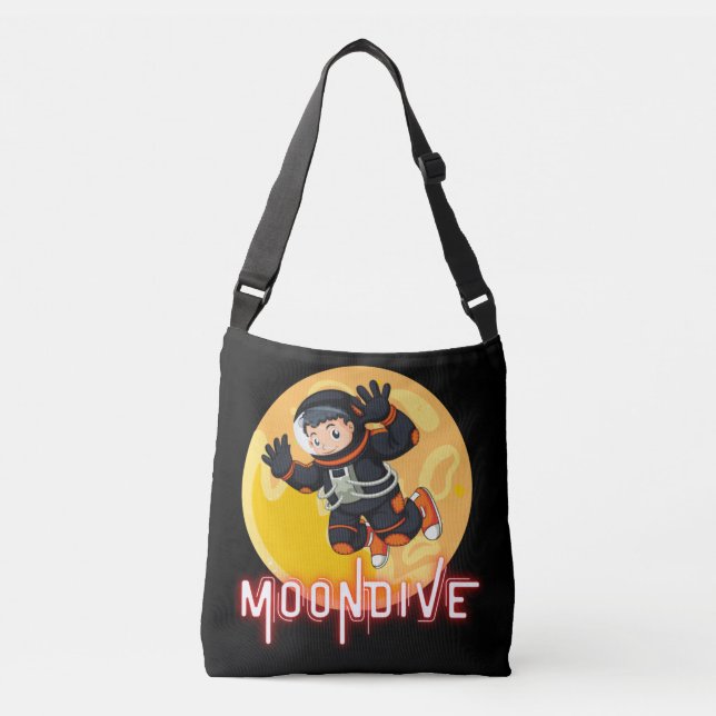 BOLSO CRUZADO MOONDIVO - ASTRONAUTA ESPACIAL (Anverso)