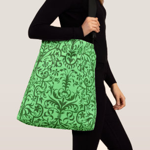 Bolso Cruzado Motif victoriano en verde