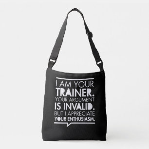 Bolso Cruzado Motivación de aptitud para entrenador personal