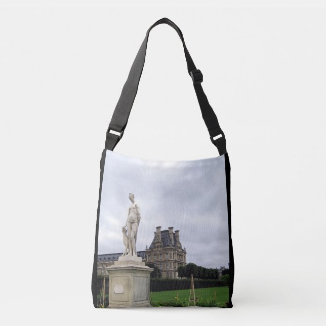 Bolso Cruzado Motivos del Louvre, París, Francia - tote (Anverso)