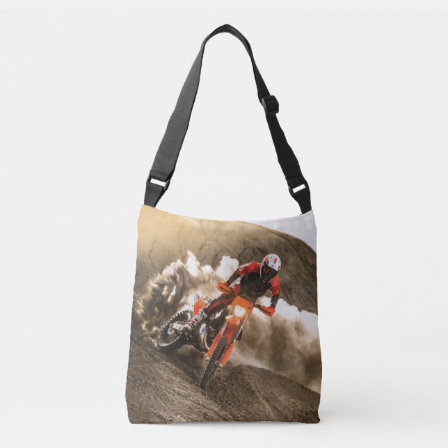 Bolso Cruzado Motocross Rider (Anverso)