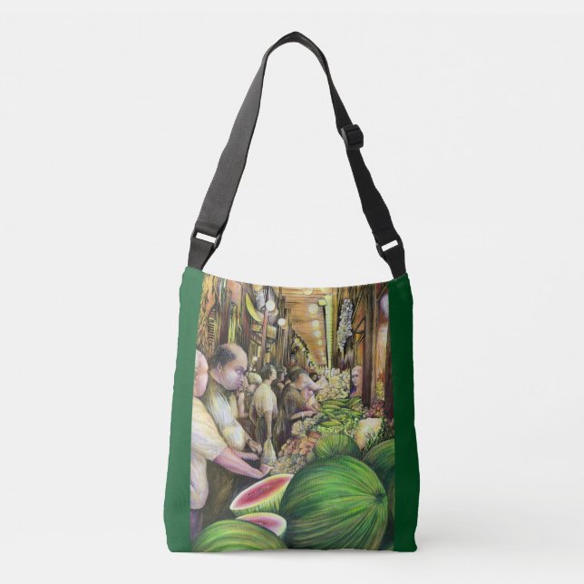 Bolso Cruzado Muchos hombres, muchos melones (Anverso)