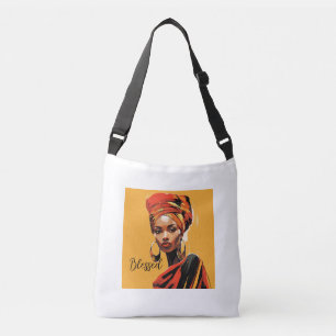 Bolso Cruzado Mujer afroamericana bendice Tote