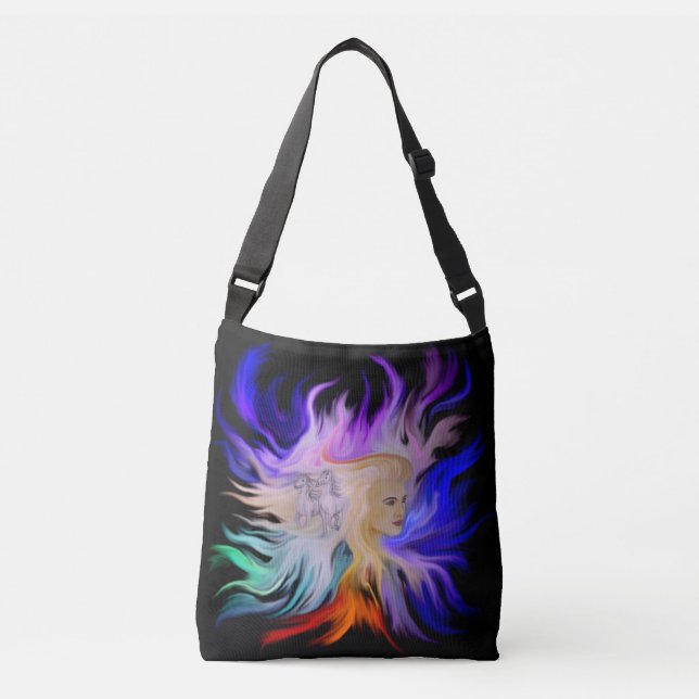 Bolso Cruzado Mujer con caballo (Anverso)