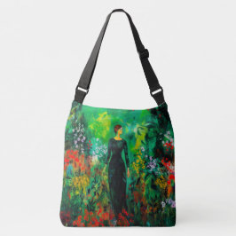 Bolso Cruzado Mujer en la hermosa pradera verde