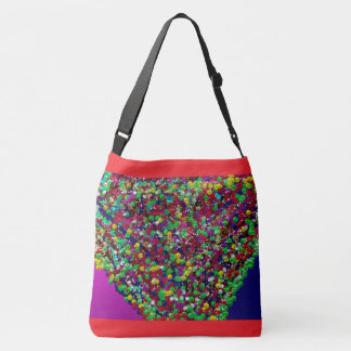 Bolso Cruzado Multicolored Tree Between Worlds