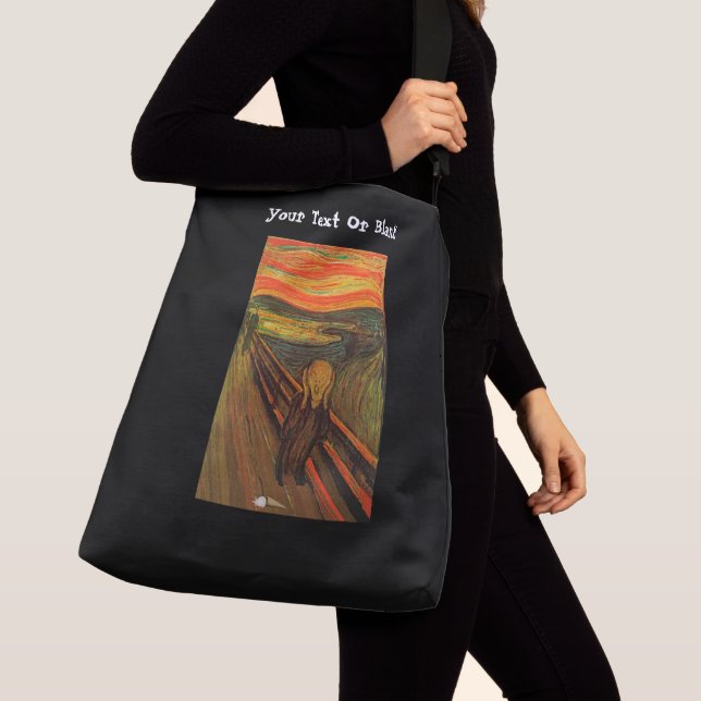 Bolso Cruzado Munch - El Grito De Hielo (Detalle)