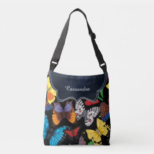 Bolso Cruzado Mundo de la mariposa modificado para requisitos