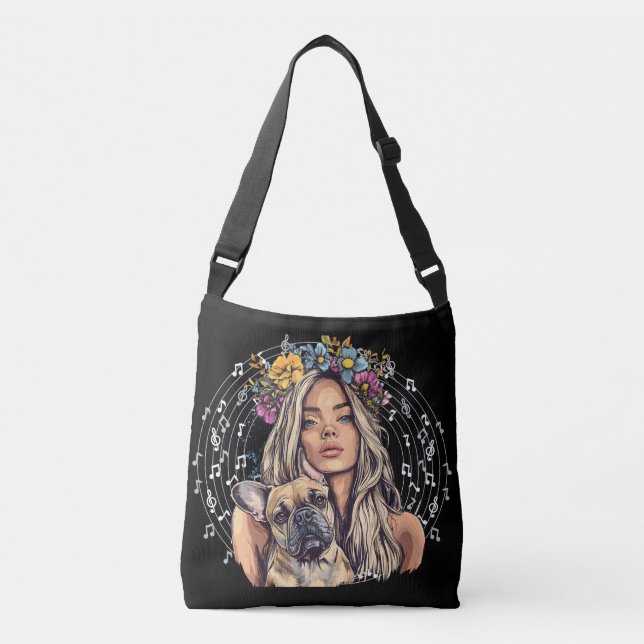 Bolso Cruzado Música (Anverso)