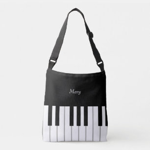 Bolso Cruzado Música personalizada del teclado de piano clásic