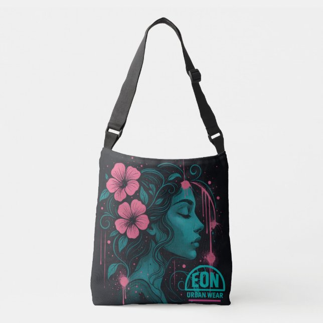 BOLSO CRUZADO MUSSA FLORAL (Anverso)