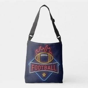 Bolso Cruzado Muy jugador de fútbol neón de Guay