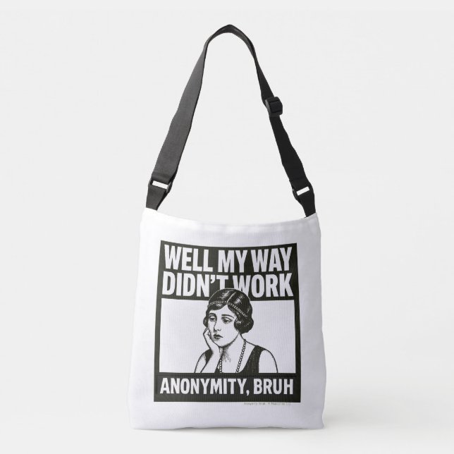 Bolso Cruzado My Way Didn't Work - Tote (Anverso)