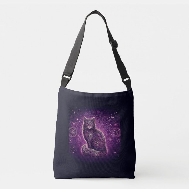 Bolso Cruzado Mystic Kitty (Anverso)