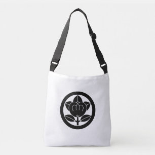 Bolso Cruzado Naranja mandarín en círculo