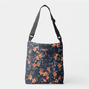 Bolso Cruzado Naranja Poppies