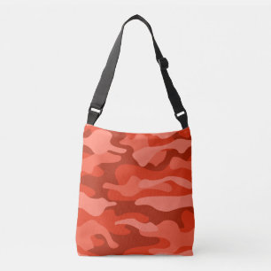 Bolso Cruzado Naranja Soda Monocolor Camo