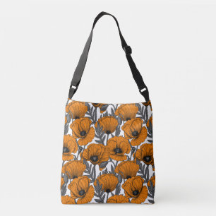 Bolso Cruzado Naranjas de amapolas