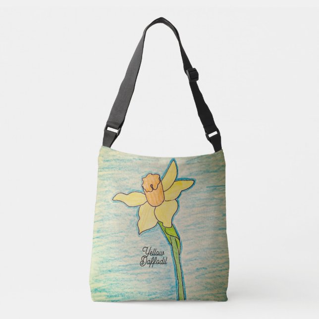 Bolso Cruzado Narciso Amarillo  (Anverso)